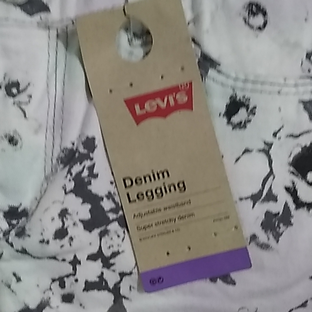 Levi's Denim Stretch Legging Size 10R NWT - Picture 3 of 7